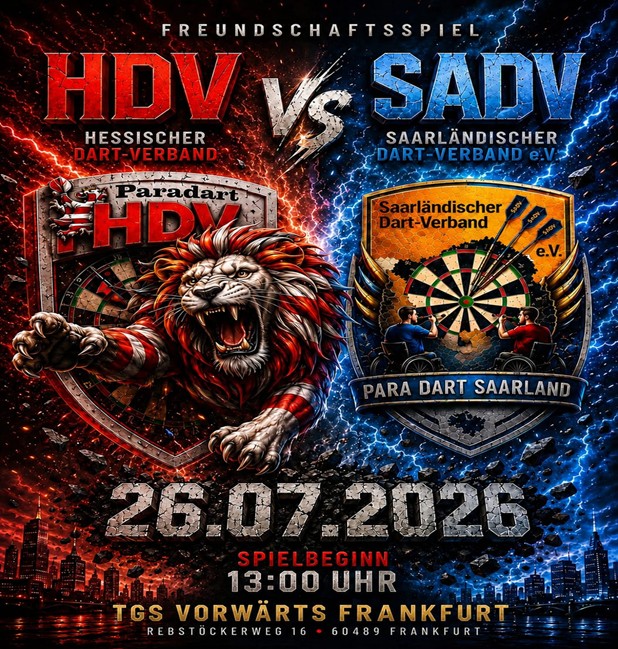 Paradart Freundschaftsspiel am 26.07.2026